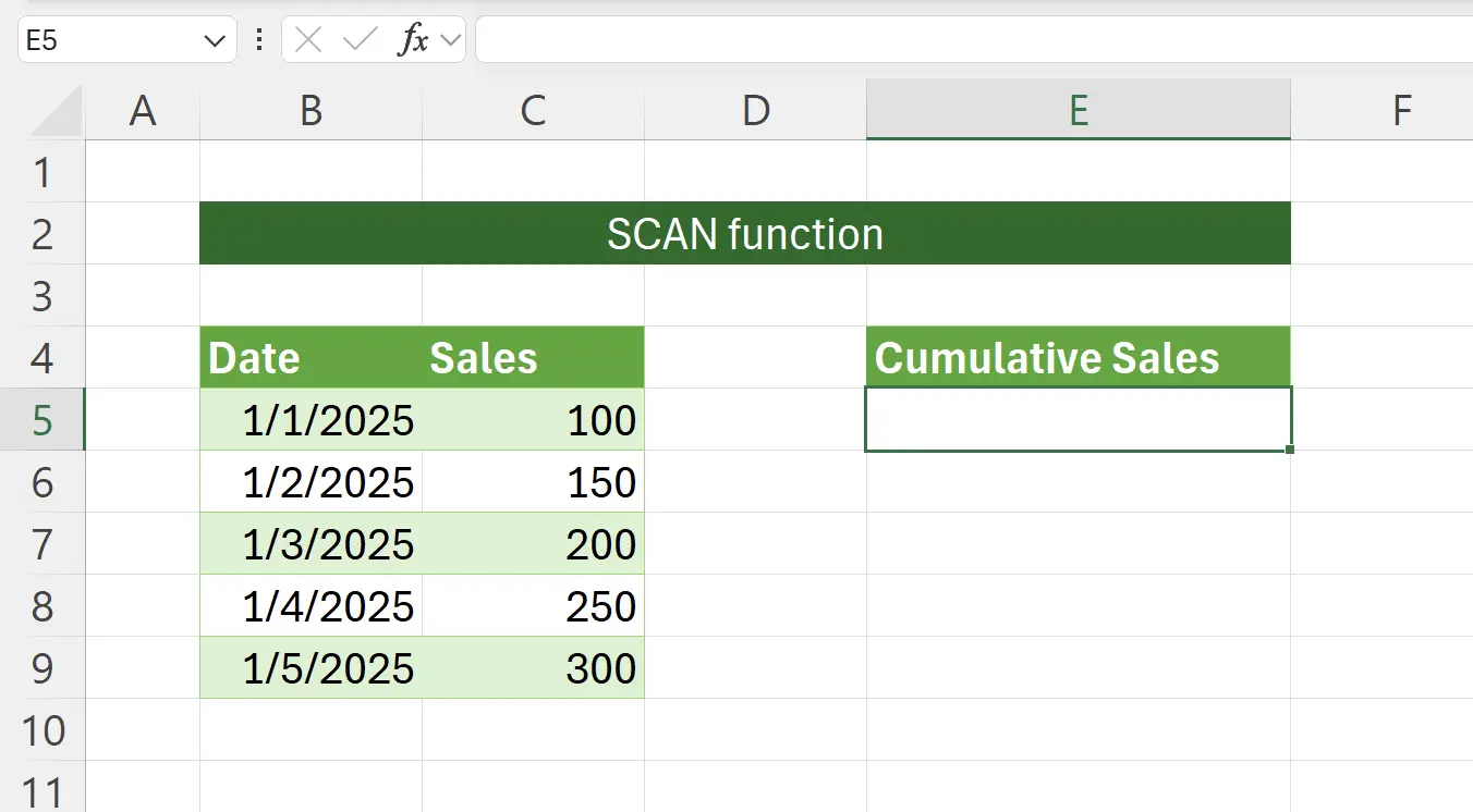 Example Scenario