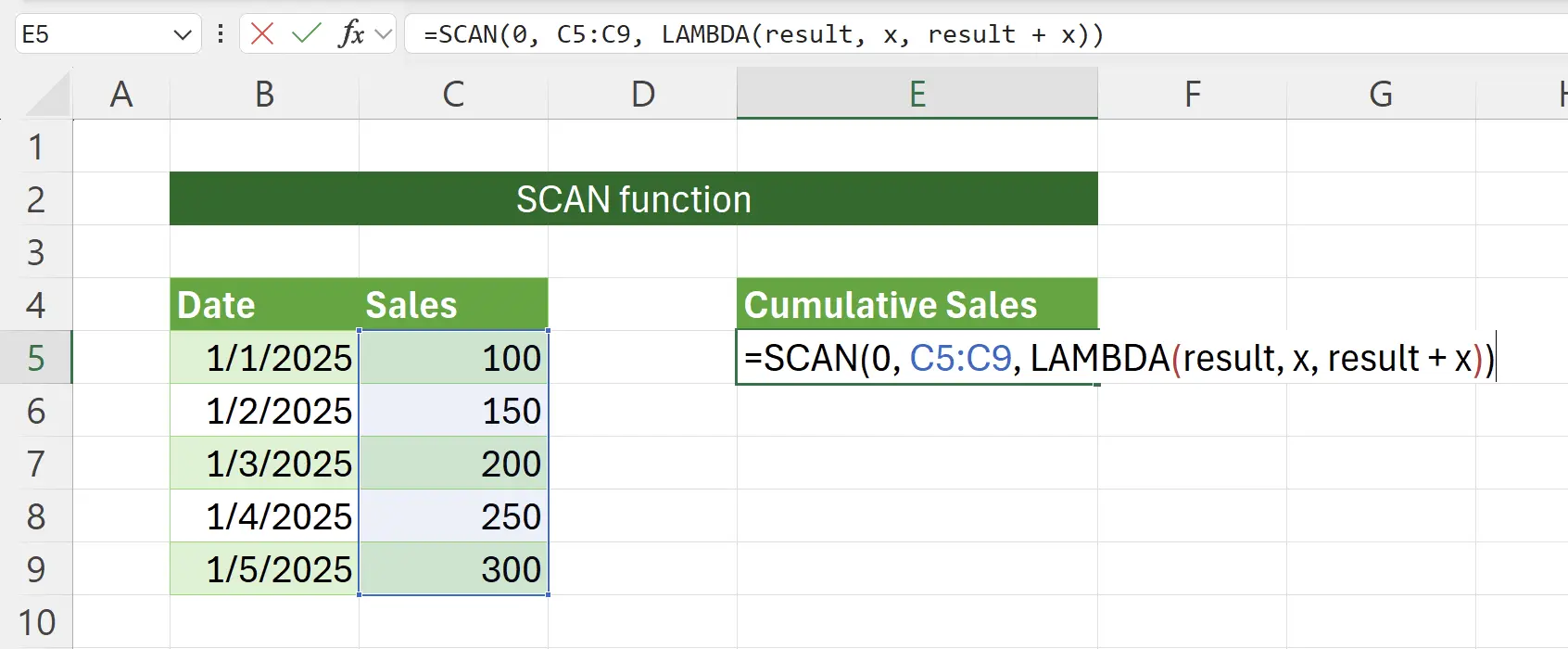 Enter Lambda Parameters